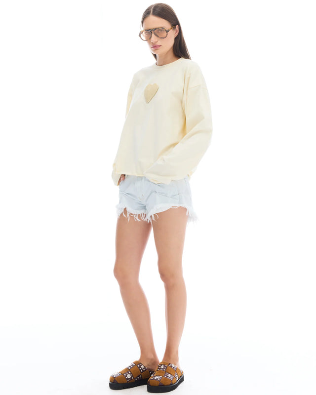 THE TALES - We Love Velvet Heart Long Sleeve Tee-T-Shirts-The Tales-XS-UPTOWN LOCAL