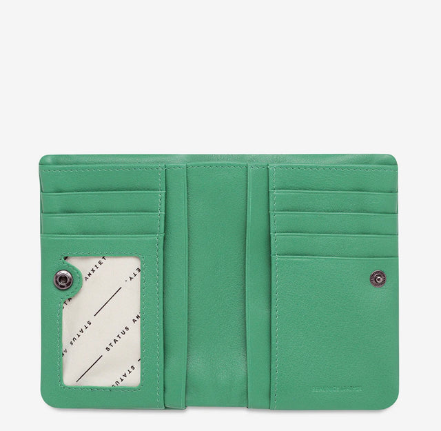 STATUS ANXIETY - Is Now Better - Emerald Nappa-Wallets-Status Anxiety-UPTOWN LOCAL