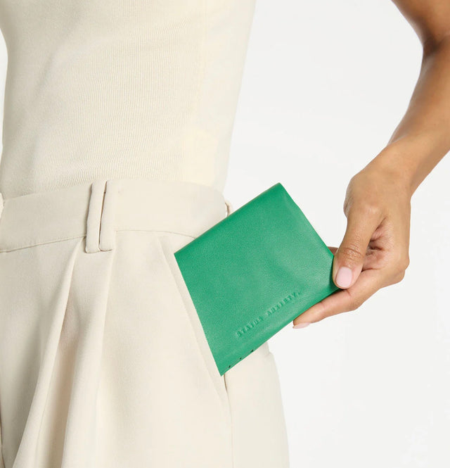 STATUS ANXIETY - Is Now Better - Emerald Nappa-Wallets-Status Anxiety-UPTOWN LOCAL
