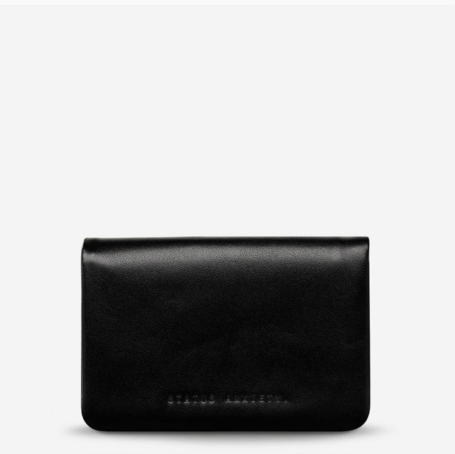 STATUS ANXIETY - Is Now Better - Black Nappa-Wallets-Status Anxiety-UPTOWN LOCAL