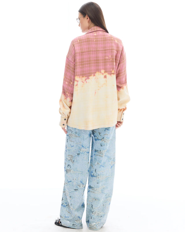 THE TALES - Acid Trip Flannel Shirt-Tops-The Tales-XS-UPTOWN LOCAL