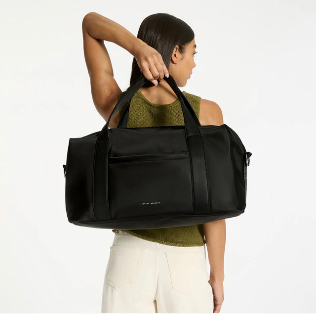 STATUS ANXIETY - Rainey Recycled Bag - Black-Bags-Status Anxiety-UPTOWN LOCAL