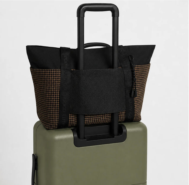 MR SIMPLE - Jasper Tote Large - Houndstooth-Bags-Mr. Simple-UPTOWN LOCAL