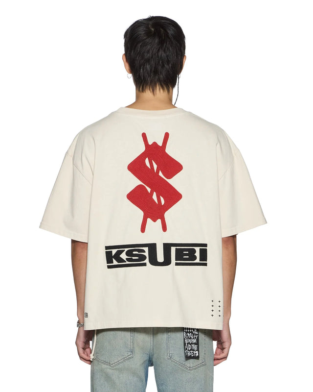 KSUBI - Zoom Halen Tee - Ecru