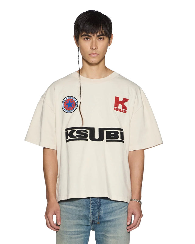 KSUBI - Zoom Halen Tee - Ecru