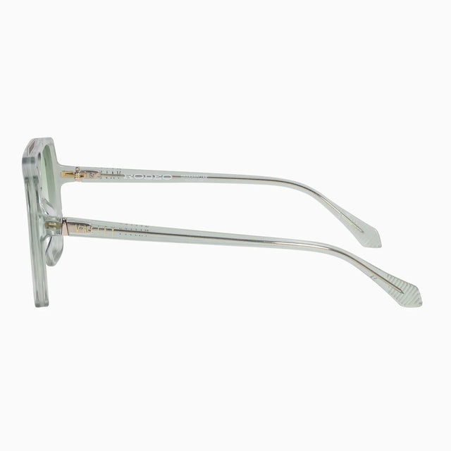 VALLEY - Rodeo - Transparent Sage w. Gold Metal / Light Green Gradient Lens-Sunglasses-Valley-UPTOWN LOCAL