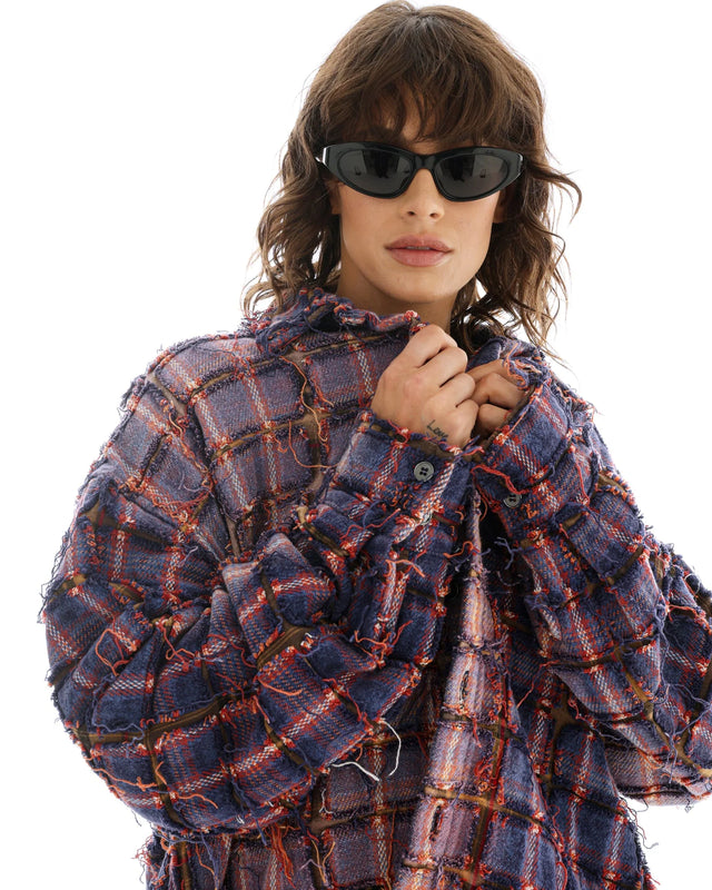 THE TALES - Check Flannel Bonded Jacket
