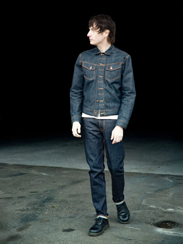 NUDIE JEANS - Lean Dean - Dry Japan Selvage-Denim-Nudie Jeans-30/30-UPTOWN LOCAL