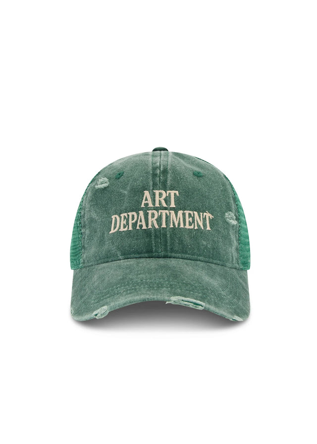 THE TALES - Destroyed Art Department Trucker Cap - Green