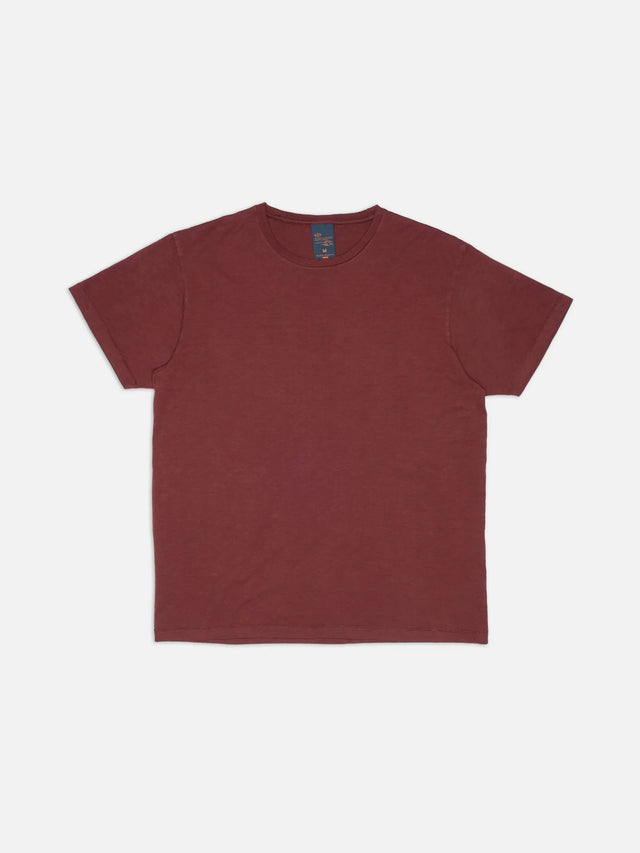 NUDIE JEANS - Roffe T-shirt - Burgundy