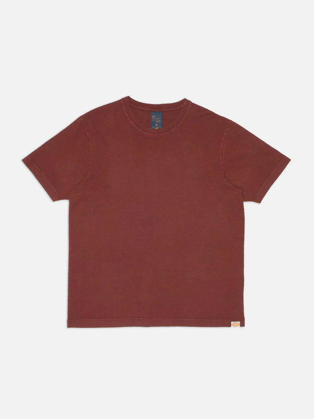 NUDIE JEANS - Uno T-shirt - Burgundy