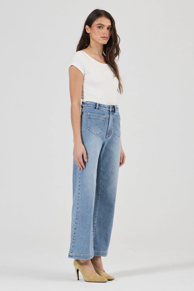 ROLLAS - Sailor Jean Cleo - Surrender-Denim-Rolla's-24-UPTOWN LOCAL