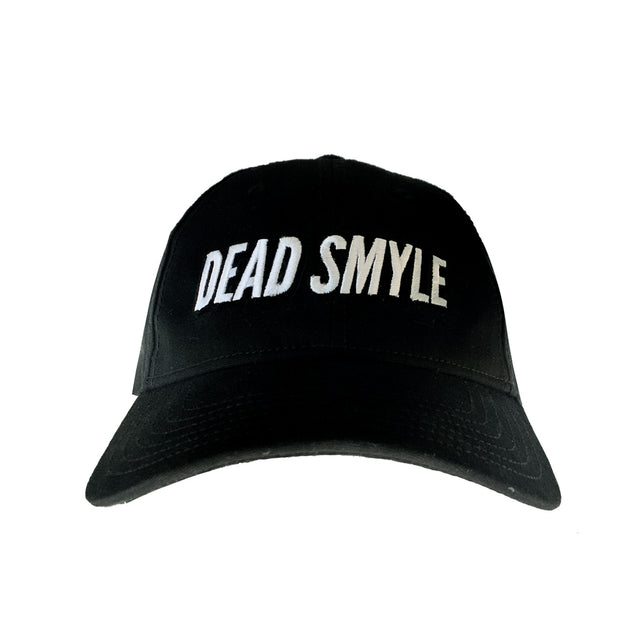 Organic Dead Smyle Dad Hat - Black/White-Dead Smyle-UPTOWN LOCAL