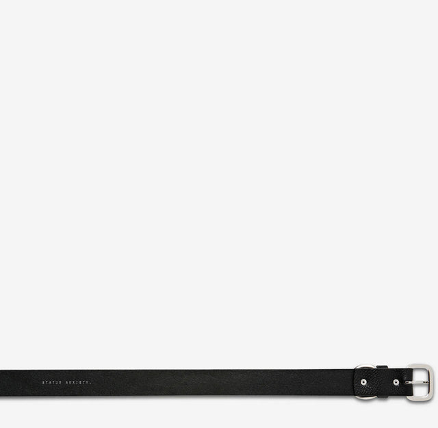 Disarm Belt - Black/Silver-Belts-Status Anxiety-S/M-UPTOWN LOCAL