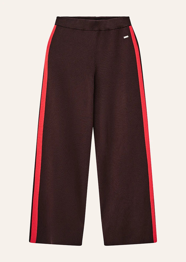 PE NATION - Solar Knit Pant - Dark Plum