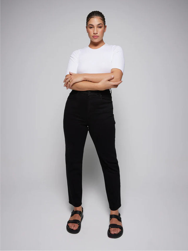 Frankie Jean Ankle Stretch - Pitch Black-denim-Nobody Denim-24-UPTOWN LOCAL