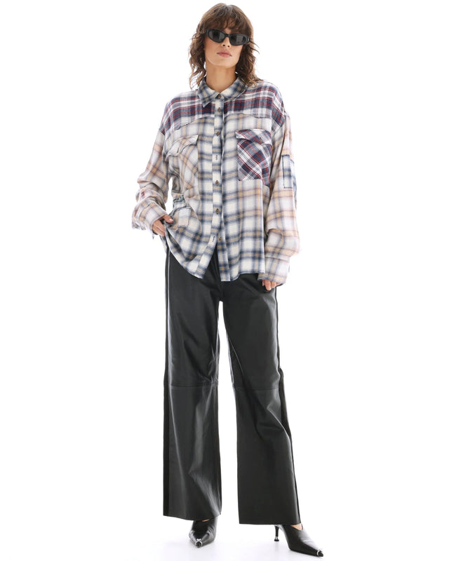 THE TALES - Patched Up Western Shirt