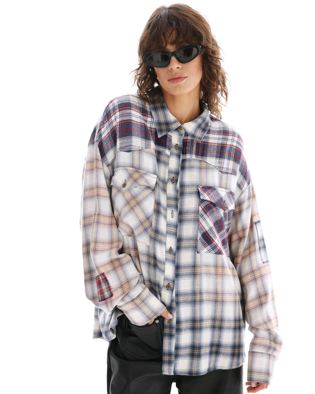 THE TALES - Patched Up Western Shirt