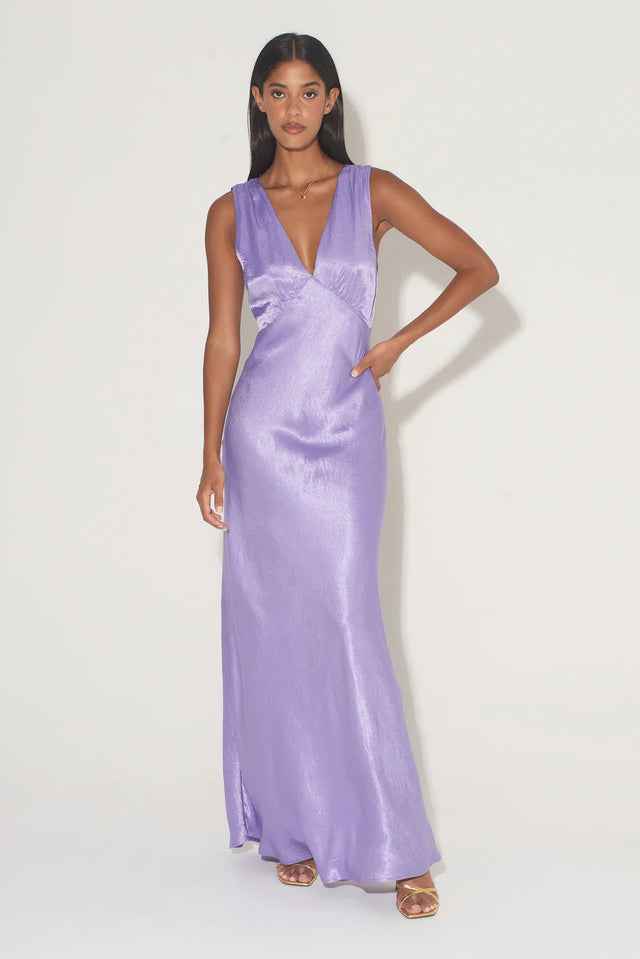 Marcelle Dress - Lavender-Dresses-Hansen and Gretel-XS-UPTOWN LOCAL