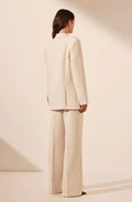 Irena Oversized Tailored Blazer - Bone-Blazer-Shona Joy-6-UPTOWN LOCAL