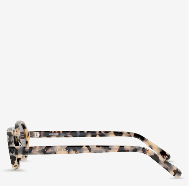 Status Anxiety - Wonder Sunglasses - White Tort