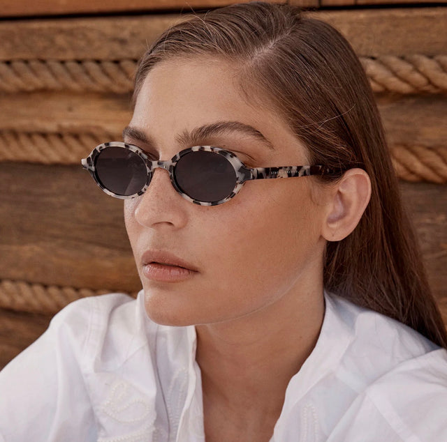 Status Anxiety - Wonder Sunglasses - White Tort