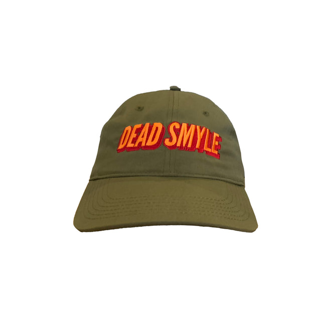 Dead Smyle Dad Hat - Green/Orange-Dead Smyle-UPTOWN LOCAL