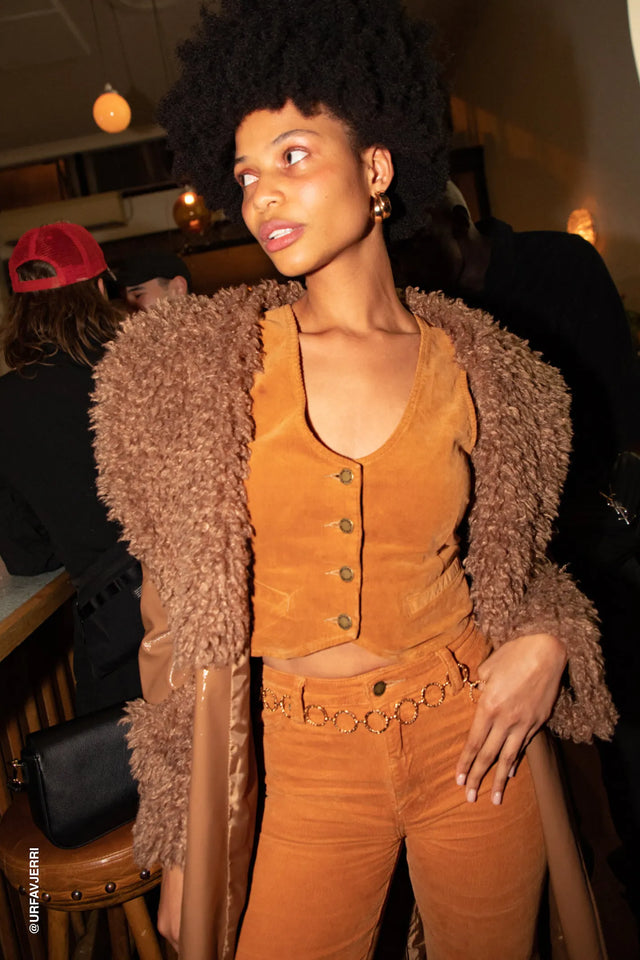 Dallas Vest - Tan Cord-Vest-Rolla's-6/XS-UPTOWN LOCAL