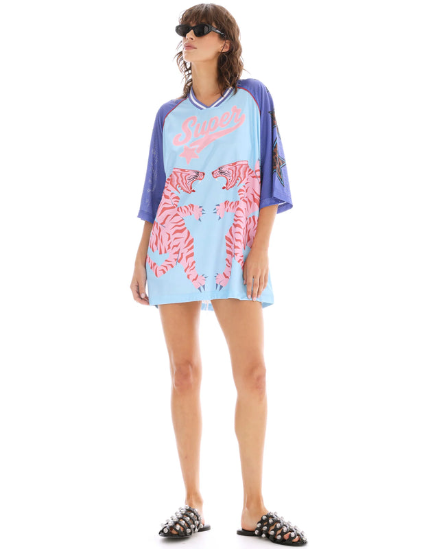 The Tales - Osaka Tiger Football Jersey Dress-T-Shirts dress-The Tales-XS-UPTOWN LOCAL