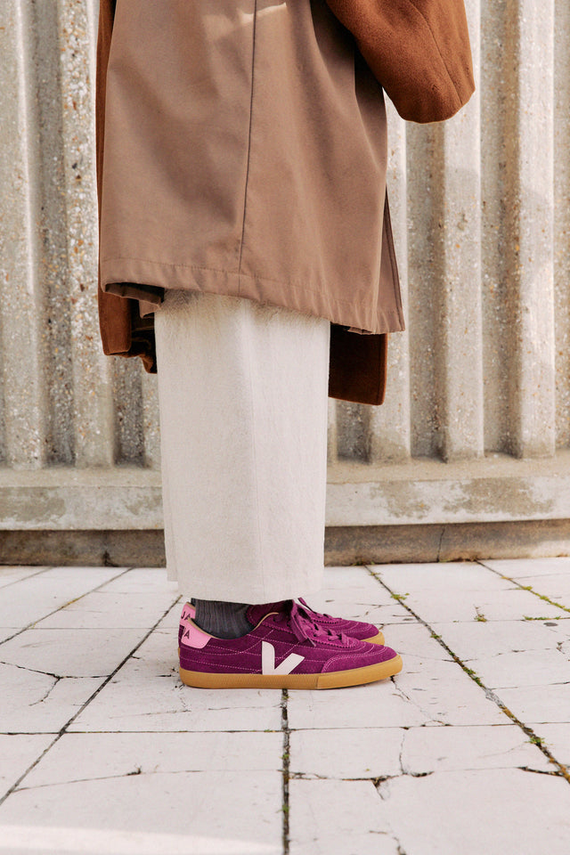 VEJA - Panenka Suede Magenta Petal Malibu Women’s