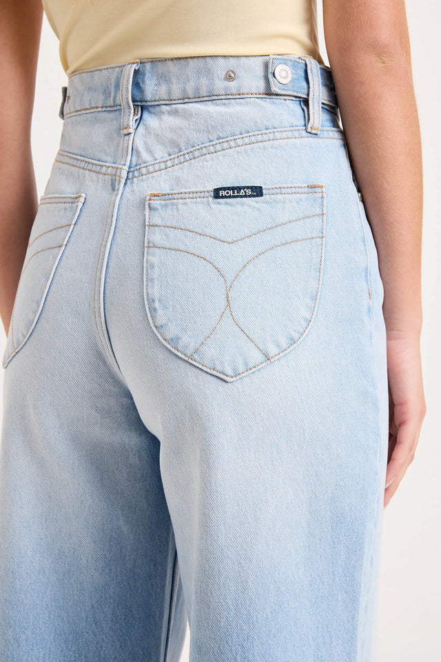 ROLLAS - Relaxed Sailor Wide Leg Cinch Long - Swoon-Jeans-Rolla's-24-UPTOWN LOCAL