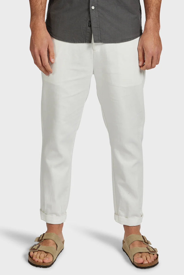 Academy Beach Pant - Off White-Pants-Academy Brand-30-UPTOWN LOCAL