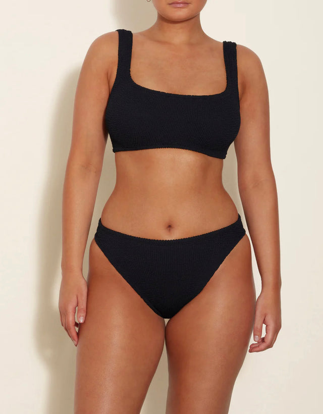 Xandra Bikini Crinkle - Black-bikini-Hunza G-UPTOWN LOCAL