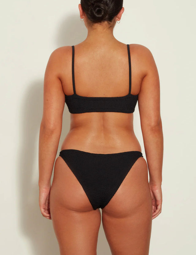 Gigi Bikini Crinkle - Black-bikini-Hunza G-UPTOWN LOCAL