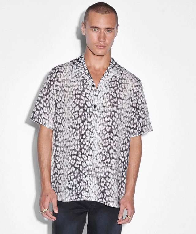 Whitenoise Leopard Resort SS Shirt - Multi-T-Shirts-Ksubi-S-UPTOWN LOCAL