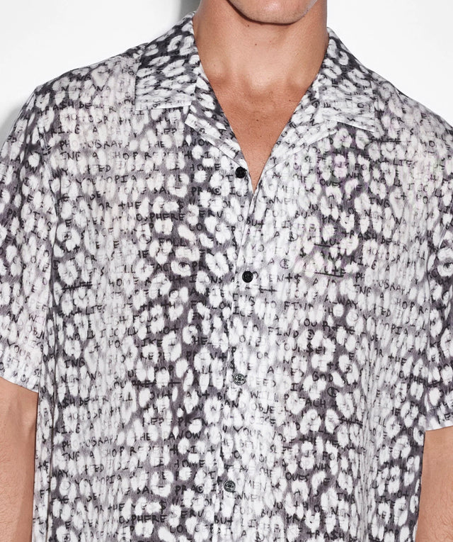 Whitenoise Leopard Resort SS Shirt - Multi-T-Shirts-Ksubi-S-UPTOWN LOCAL