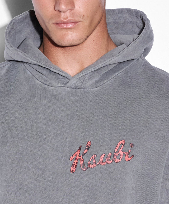 Autograph Kash Hoodie - Charcoal Grey-Jumpers-Ksubi-S-UPTOWN LOCAL