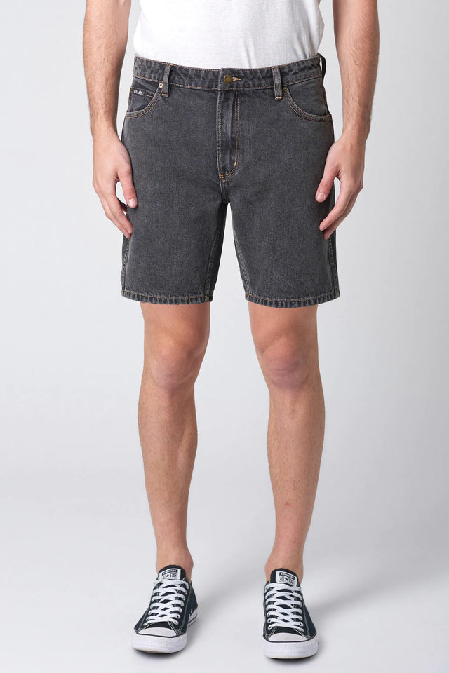 Ezy Short Burner - Faded Black-Shorts-Rolla's-29-UPTOWN LOCAL