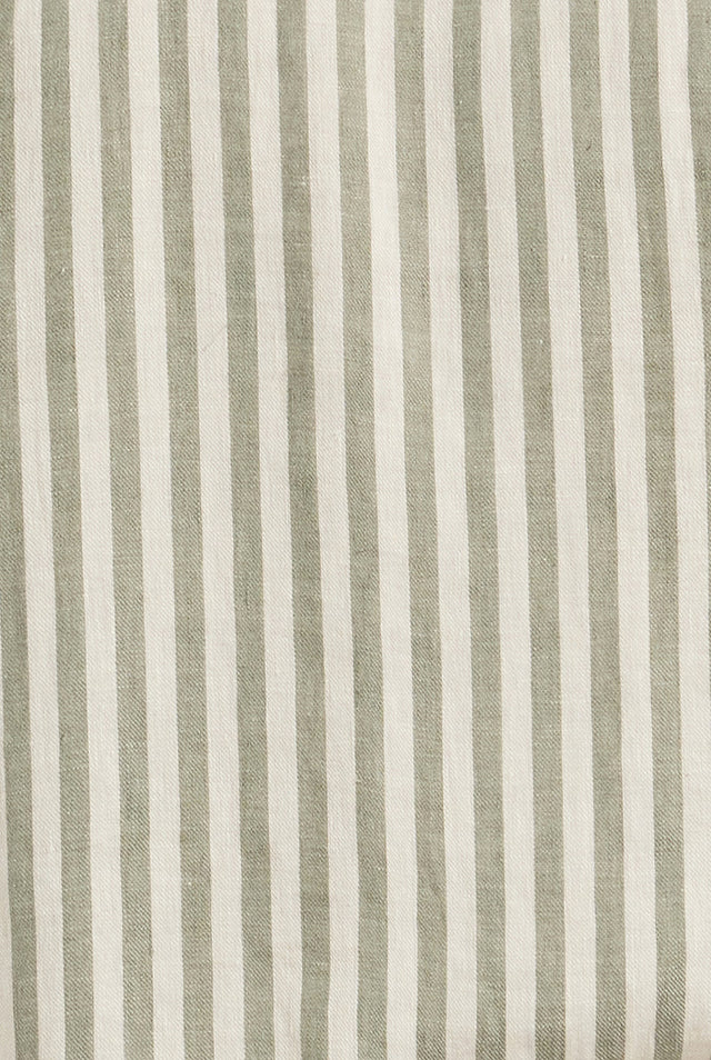 Farrelly Shirt - Jasper Green Stripe-Shirts-Academy Brand-S-UPTOWN LOCAL