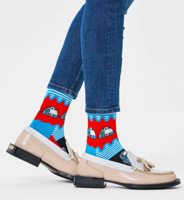 Star Wars R2-D2 Sock - 41-46-Socks-Happy Socks-UPTOWN LOCAL