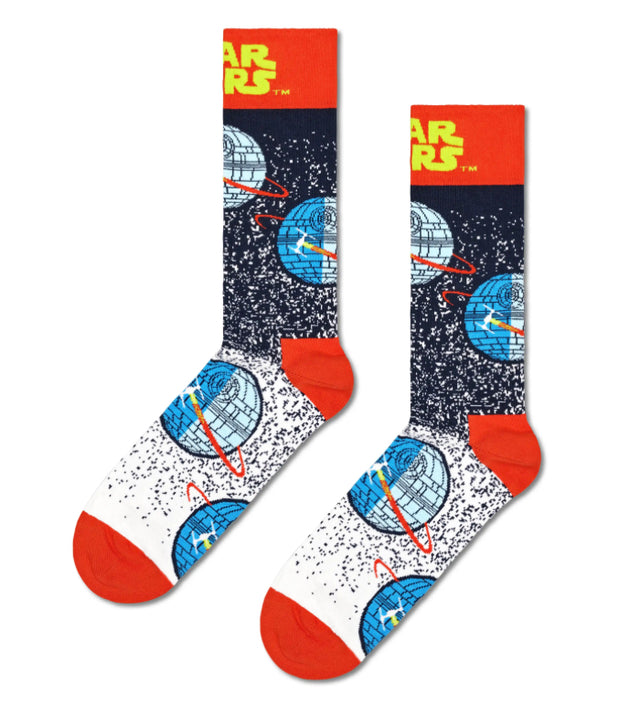 Star Wars Death Star Sock - 41-46-Socks-Happy Socks-UPTOWN LOCAL