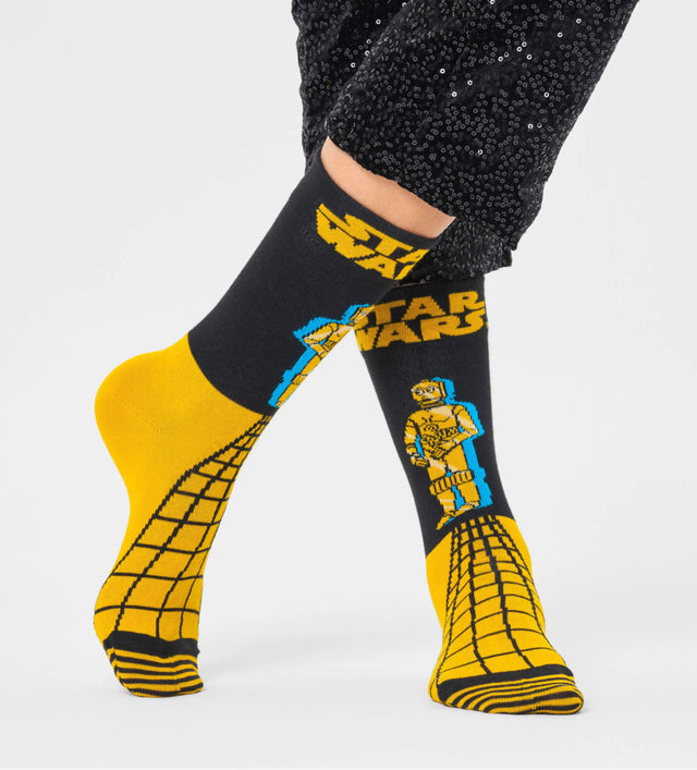Star Wars C-3po Socks - 41-46-Socks-Happy Socks-UPTOWN LOCAL