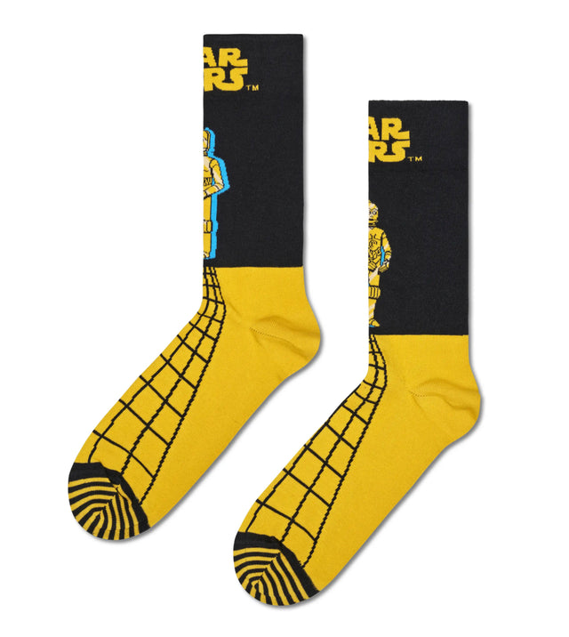 Star Wars C-3po Socks - 41-46-Socks-Happy Socks-UPTOWN LOCAL