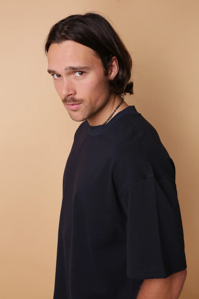 Kore Basic Tee - Navy-T-Shirts-Kore Studios-S-UPTOWN LOCAL