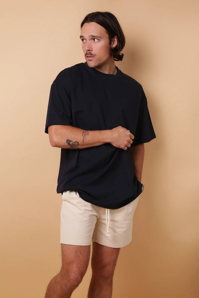 Kore Basic Tee - Navy-T-Shirts-Kore Studios-S-UPTOWN LOCAL