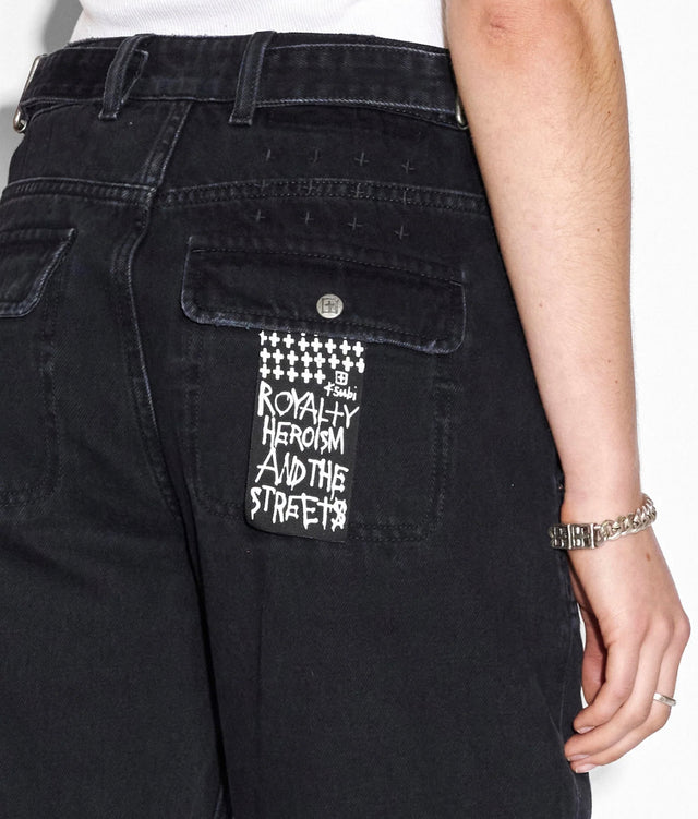 Low Rider Stealth Cargo - Black-Denim-Ksubi-24-UPTOWN LOCAL