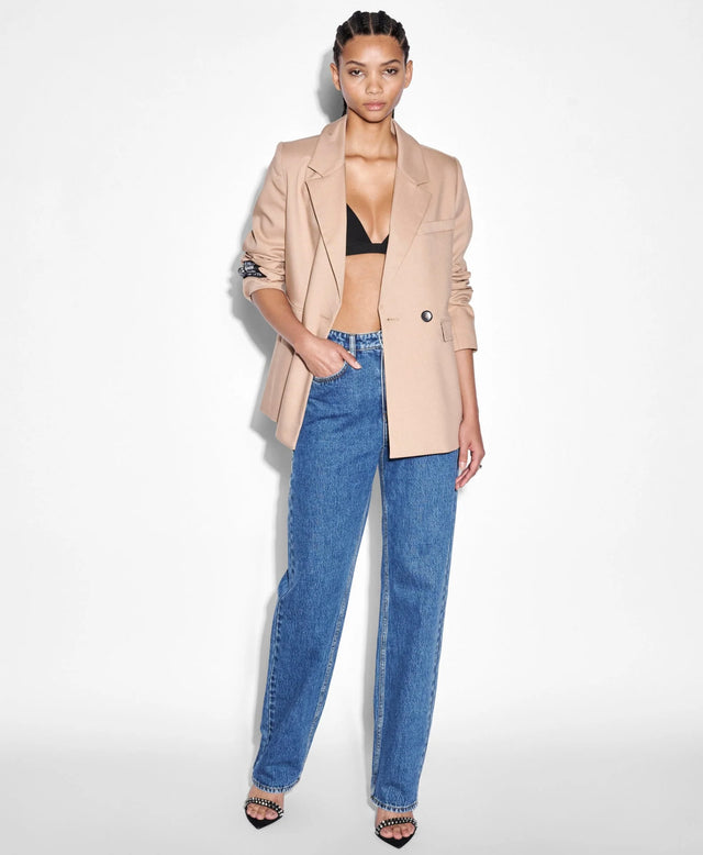 Bond Blazer - Tan-Blazer-Ksubi-XS-UPTOWN LOCAL
