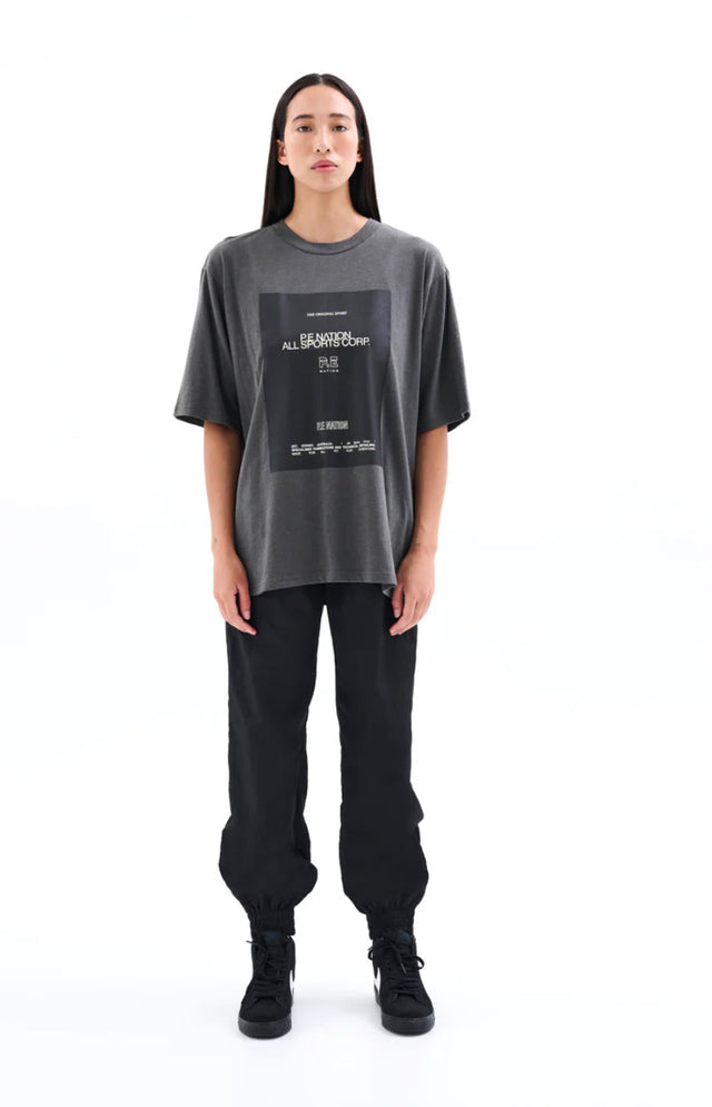 Full Out Tee - Dark Shadow-Activewear-PE Nation-XS-UPTOWN LOCAL