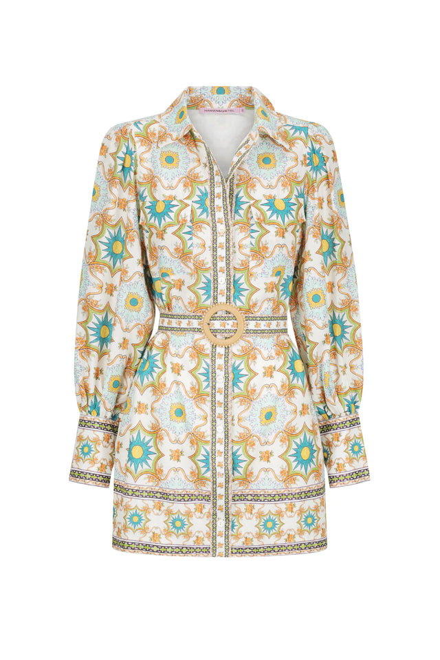 Constance Dress - Mosaic-Dresses-Hansen and Gretel-XS-UPTOWN LOCAL