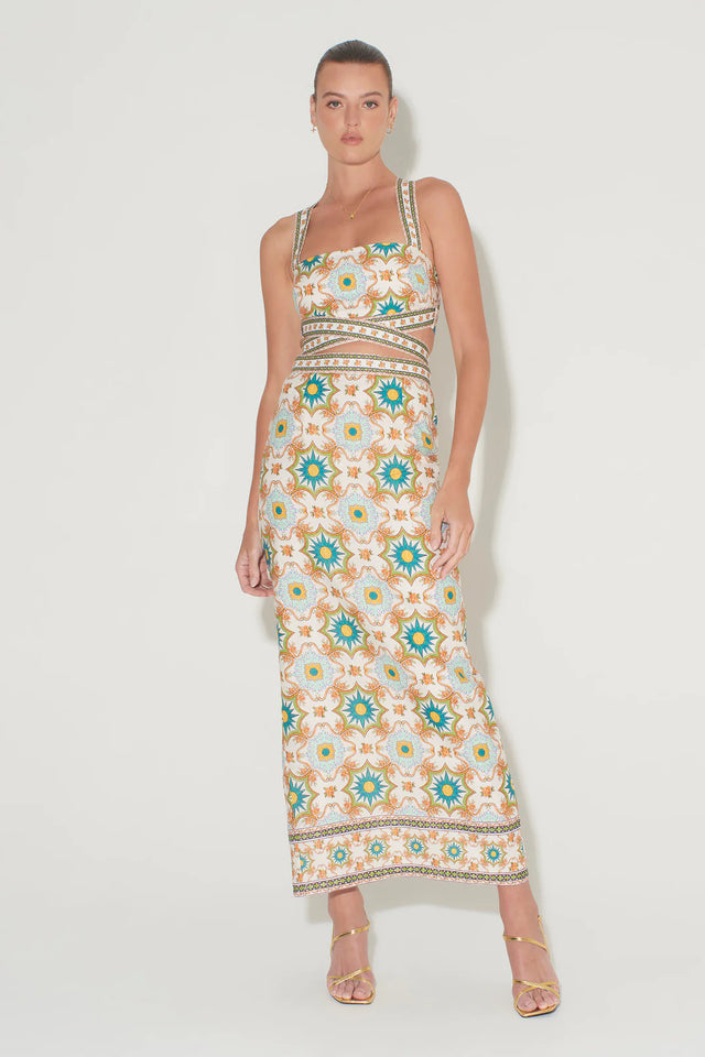 Marielle Skirt - Mosaic-Skirts-Hansen and Gretel-XS-UPTOWN LOCAL